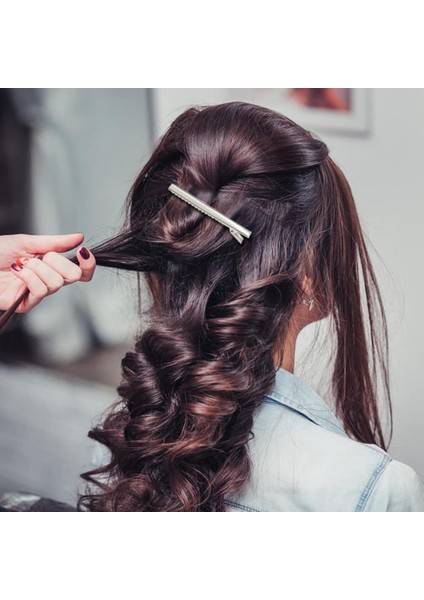 Ördek Gagası Klipsi Kare Klips Diy Saç Tokası Malzemesi Saç Aksesuarları Saç Tokası Basit Buzlu Yan Klips Yapışkan (Yurt Dışından) modelleri