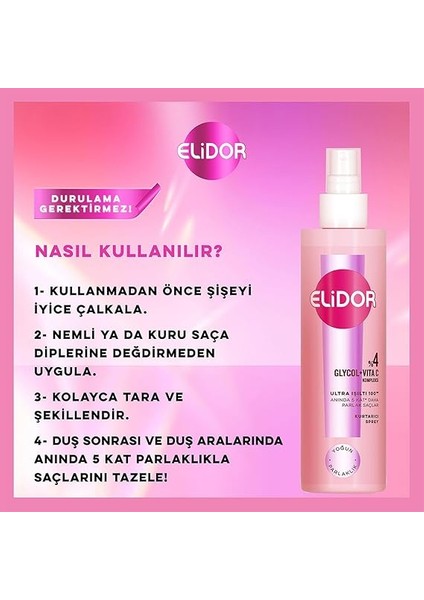 Ultra Işıltı 100 Kurtarıcı Sprey 200 ml fırsatları