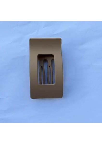 Yeni Düz Kare Saç Tokası Ördek Gagası Kavrama Güçlü Dişler Bükülebilir Kavisli Tasarım Klip Saç (Yurt Dışından)