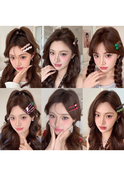 Narin Sonbahar ve Kış Saç Tokası Merad Kolej Tarzı Bb Klip Saç Kartı Alın Kırık Saç Yan Klip Başlıklar (Yurt Dışından) fırsatları