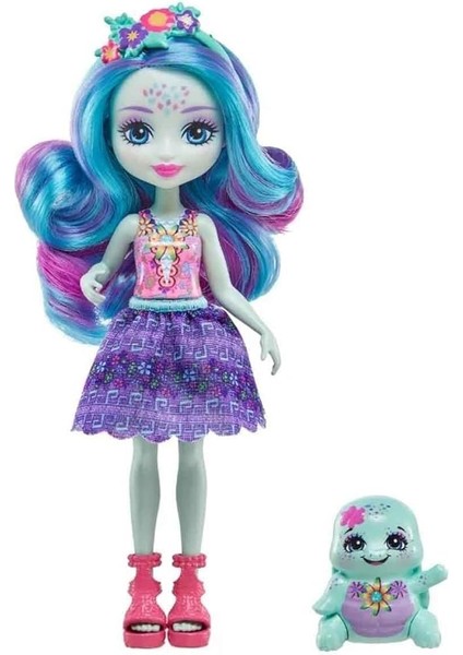 Karakter Bebekler DVH87 - Tolene Turtle ve Holder HXB96