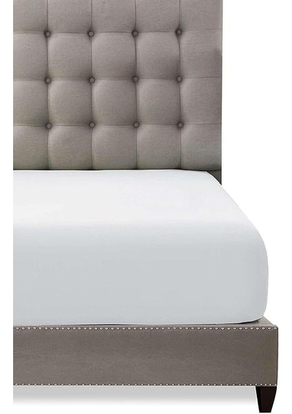 Beyaz Pamuklu Tek Kişilik Lastikli Çarşaf 100X200 modelleri