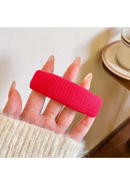 Metal Niş Tasarım Sonbahar ve Kış Klip Kızlar Sevimli Ins Saç Tokası Çocuk Mizaç Saç Kartı (Yurt Dışından)