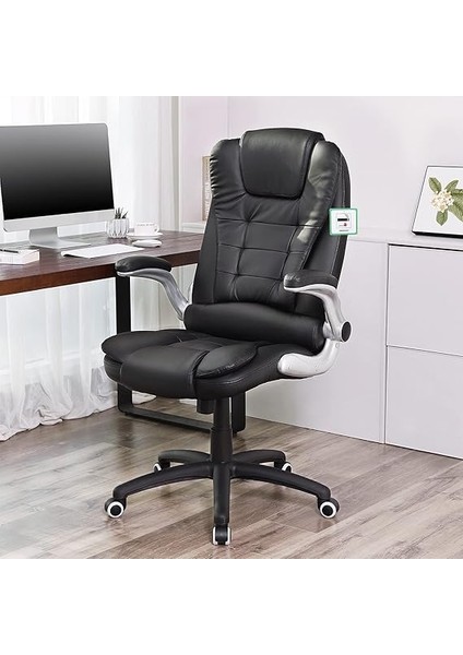 Ofis Koltuğu, Yönetici Koltuğu, Döner Sandalye, Siyah, OBG51B, 111 x 77 x 71 fiyatları