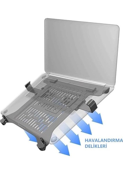 Nb H100-FP Amortisörlü 10"-17" Profosyonel Laptop Standı modelleri