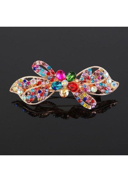 Saç Aksesuarları Ins Gelişmiş Yetişkin Saç Tokası Duygusu Alaşım Taklidi Büyük Yaylı Klips Mizaç Çok Yönlü Bayan Saç Tokası Saç Aksesuarları (Yurt Dışından)