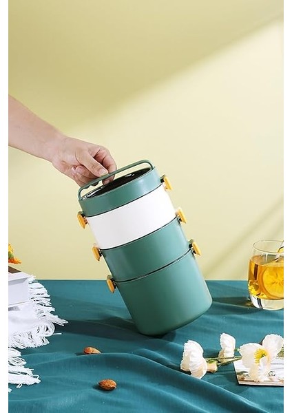 Lunch Box 3 Katlı Büyük Boy 1800 ml Ofis-Okul Için Yeni Nesil Sefer TASI-FFLBOX3KAT1800ML modelleri