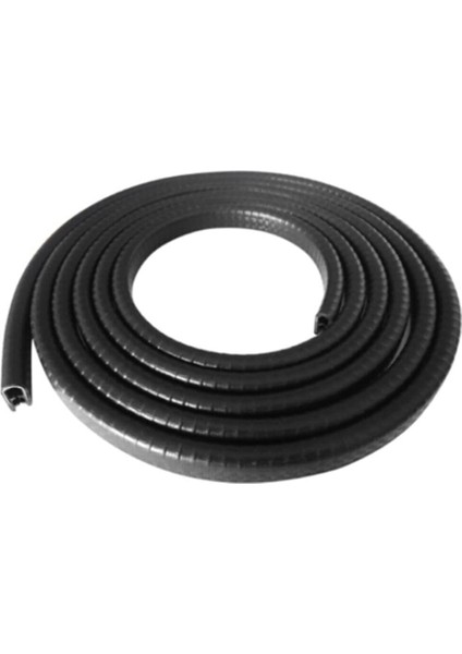 Kapı Koruma Fitili Siyah Kapı Koruyucu Çarpma Çizilme Önleyici Fitil 5 Metre Kapı-Koruma-Fitili