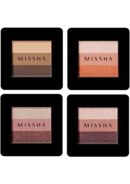 Yumuşak Dokulu, Dökülme Yapmayan 3 Renkli Göz Farı Triple Shadow No.3 (Mocha Beige) fiyatları