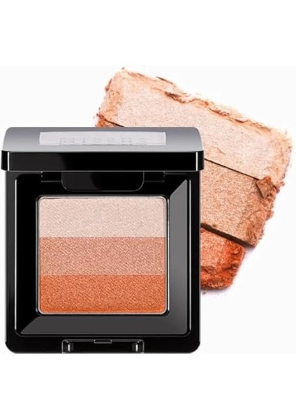 Yumuşak Dokulu, Dökülme Yapmayan 3 Renkli Göz Farı Triple Shadow No.3 (Mocha Beige) modelleri