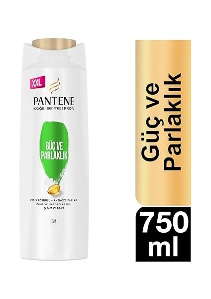 Doğal Sentez Güç ve Parlaklık Şampuan 750 ml fiyatları