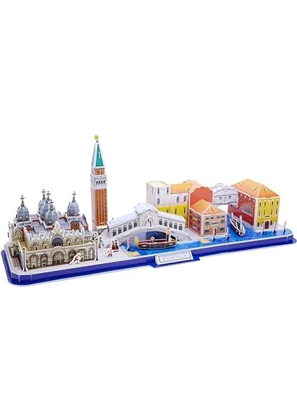 3D Puzzle CUB/MC269H City Line - Venedik - Italya modelleri