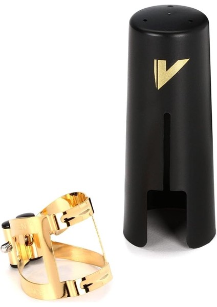 LC57DP M/o Ligatür ve Alto Saksafon Için Plastik Kapak; Yaldızlı Kaplama