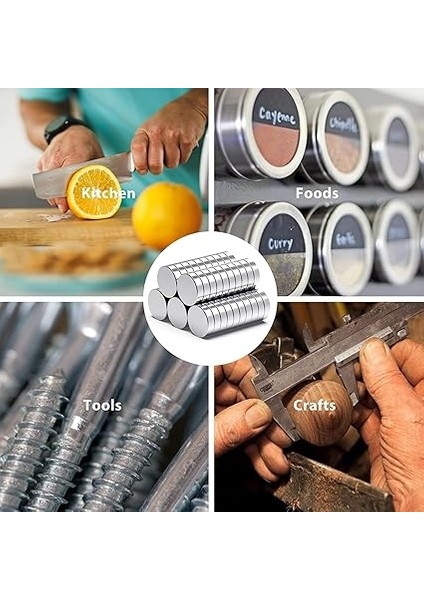 Magneteksan Ø8x2 mm Neodyum Yuvarlak Disk Magnet (30 Adet) modelleri