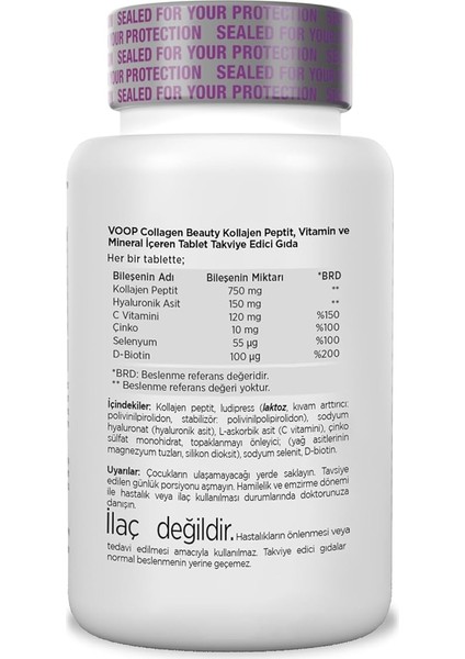 Collagen Beauty 30 Tablet fiyatları