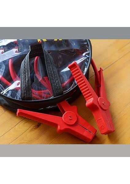 Amper Akü Takviye Kablosu 2.2 Metre 16MM² Kalınlık 6V/12/24V Araç Araba Oto Akümülatör Sarj Şarj fırsatları