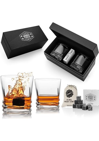 Premium Kutulu Texas 2li Viski Kadeh Seti