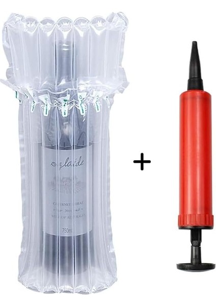 Kilitli Havalı airbag poşet 5’li set (≈ 18 × 24 × 10 cm Şişirilmiş), Hava Valfli, Elektronik & Cam Koruma, Pompalı, Şeffaf Poşet modelleri