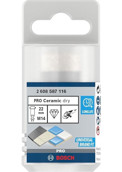 Professional Accessories Best Serisi, Taşlama Makinelerine Uyumlu Seramik Için Kuru Elmas Deliçi, 22 * 35 mm fiyatları