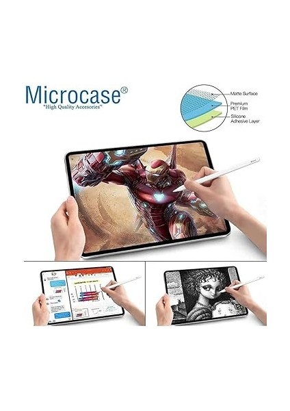 Lenovo Tab M11 11 Inch Tablet Paper Like Pencil Destekli Kağıt Hissi Veren Mat Ekran Koruyucu - AL3289 fırsatları