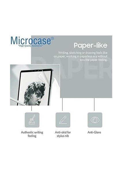 Lenovo Tab M11 11 Inch Tablet Paper Like Pencil Destekli Kağıt Hissi Veren Mat Ekran Koruyucu - AL3289 indirimleri