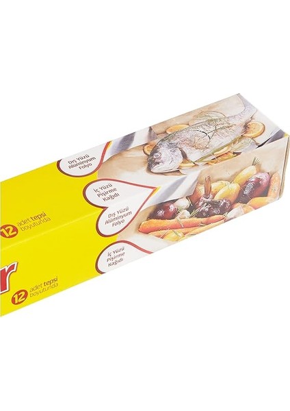 Sar Pişir Tepsi Boyutunda 12 Adet modelleri