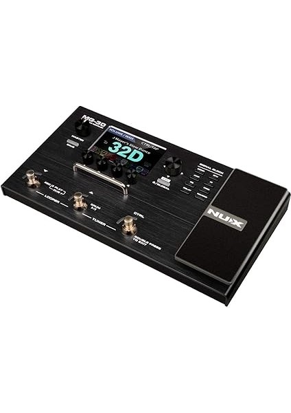Mg-30 Gitar Çok Efektli Pedal Gitar/bas/akustik Amp Modelleme Işlemcisi, Ir Yükleyici, Beyaz Kutu Algoritması, Efx Yönlendirme, 4 '' Renkli Lcd, Nmp-2 Ayak Pedalı Dahil indirimleri