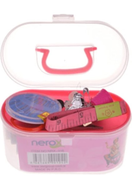 Nerox Mini Dikiş Seti Özel Kutulu Dikiş Için Herşey Tek Kutuda 1410