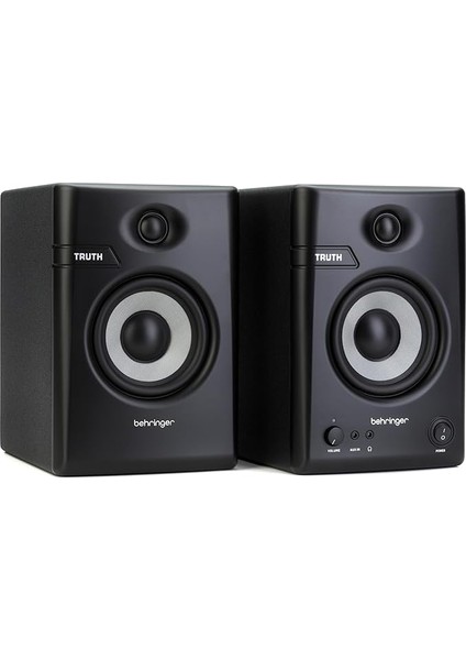 Audiophile 4.5" Bluetooth* Bağlantısı ve Gelişmiş Dalgakılavuzu Teknolojisine Sahip Stüdyo Monitörleri
