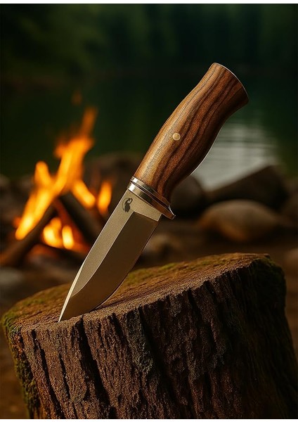 Badger Vili Bushcraft Ceviz Av Bıçağı 25 Cm, Dayanıklı Kamp Ekipmanları, Kamp Aksesuarları, Açık Hava Sporları,yürüyüş, Doğa Sporları fiyatları