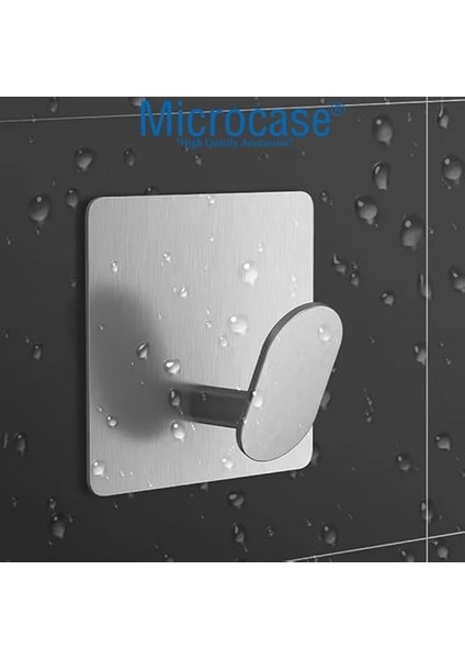 Yapışkanlı Paslanmaz Çelik Banyo Mutfak Eşya Havlu Vb Metal Askılık - AL5180 2 Adet (Siyah) indirimleri