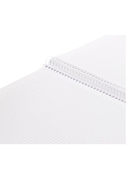 Pruva A4 Pet Spiralli Karton Kapaklı Defter 144 Yaprak - Kareli - Turuncu modelleri