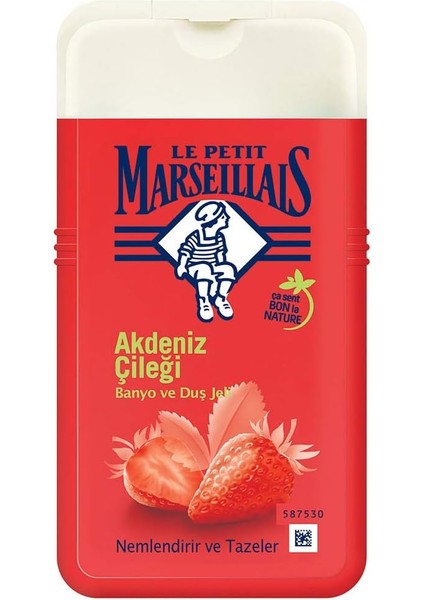 Petit Marseillais Duş Jeli Akdeniz Çileği (250 Ml)