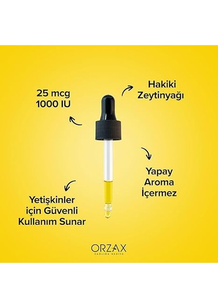 Vitamin D3 Damla 1000 Iu 50ML modelleri