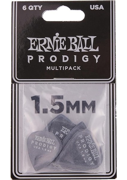 Ball 1.5mm Prodigy Multipack Seçtikleri, 6'lı Paket, Siyah