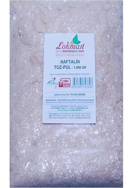 Naftalin Toz Pul 1000 gr Pkt fiyatları