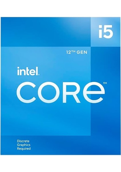 I5 12400F 18MB 6çekirdekli VGA Yok 1700P 65W Kutulu+Fanlı fiyatları