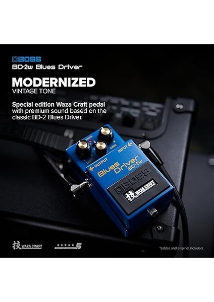 BD-2W Blues Driver Waza Craft Special Edition Overdrive Pedalı fiyatları