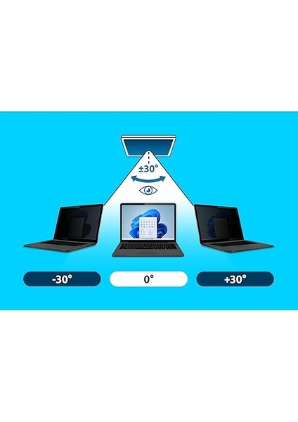 626462 Dizüstü Bilgisayar Gizlilik Ekranı Filtresi 2 Yönlü Çıkarılabilir, 14" fırsatları