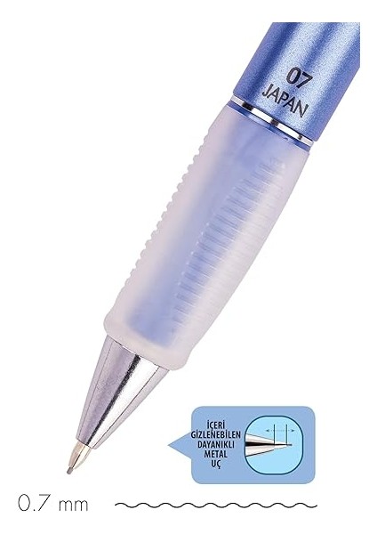 Deep Mek. Kursun Klm 07MM Met Krıstal Vıolet modelleri