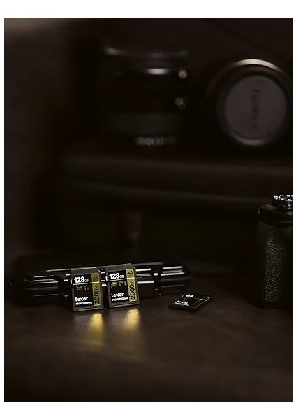 Professional 2000X Sd Kart 128 Gb, Sdxc Uhs-Iı Hafıza Kartı, 300 Mb/sn'ye Kadar Okuma, 260 Mb/sn Yazma, Sınıf 10, U3, V90 Sdxc Kart Dslr Için, Full-Hd Sinema Kalitesinde 8k Video Kameralar indirimleri