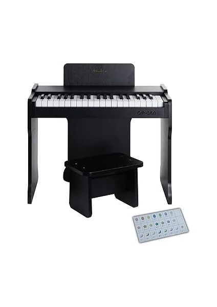 CP-360BK Ahşap Çocuk Piyanosu Pilli 37 Tuşlu Gerçek Piyano Tuşları fiyatları