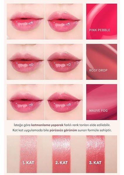 Uzun Süre Kalıcı, Nemli Bitiş Sunan Parlak Tint Dare Tint Dewy Drop (Rosy Drop) fırsatları