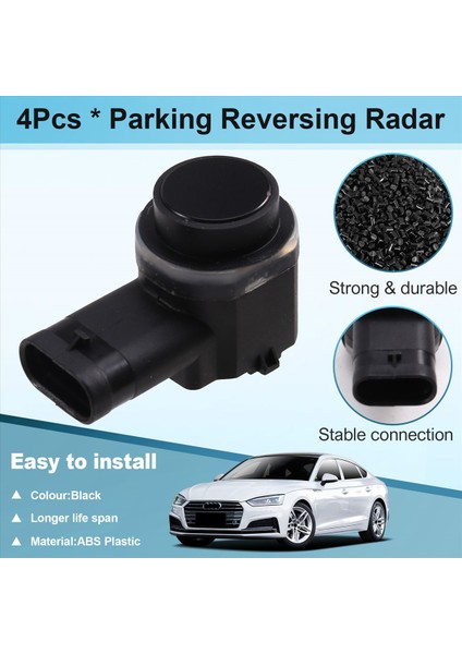 4pcs Araç Aksesuarları Pdc Park Parkı Ters Radar Sensörü( (Yurt Dışından) fırsatları