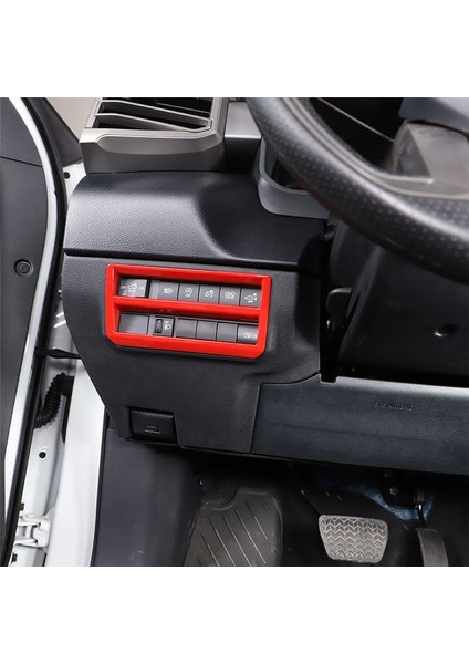 Araba Far Anahtarı Dekoratif Çerçeve Kapak Aksesuarları Toyota Tundra/sequoia İçin Abs Sports Red/sequoia 22 (Yurt Dışından) fırsatları