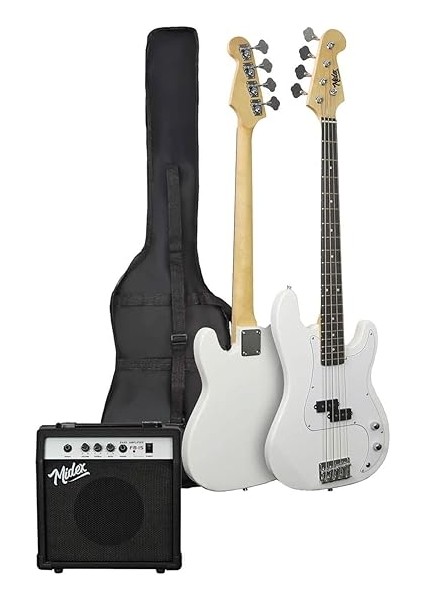 CBG-460WH 46 Inç 4/4 Yetişkin Amfili Bas Gitar Seti White fiyatları