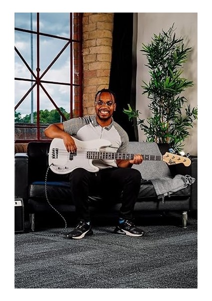 CBG-460WH 46 Inç 4/4 Yetişkin Amfili Bas Gitar Seti White modelleri