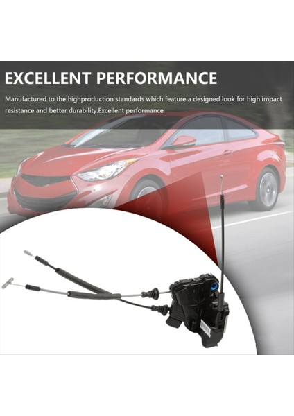 Hyundai Elantra İçin Ön Sürücü Yan Kapı Kilidi Aktüatörü (Yurt Dışından) indirimleri