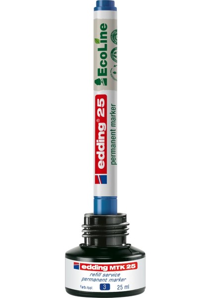Kalıcı Marker 25 Ecoline, Doldurulabilir, 1 Mm, Çeşitli indirimleri