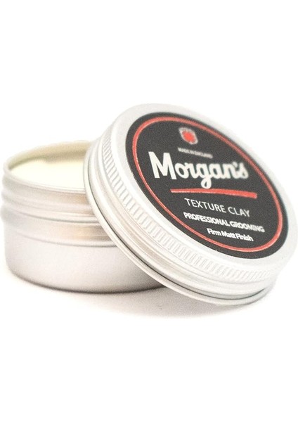 Pomade Texture Clay Firm Matt Finish - Doku Veren Sert Saç Şekillendirme Kili 15 ml (Deneme Cep Boy)